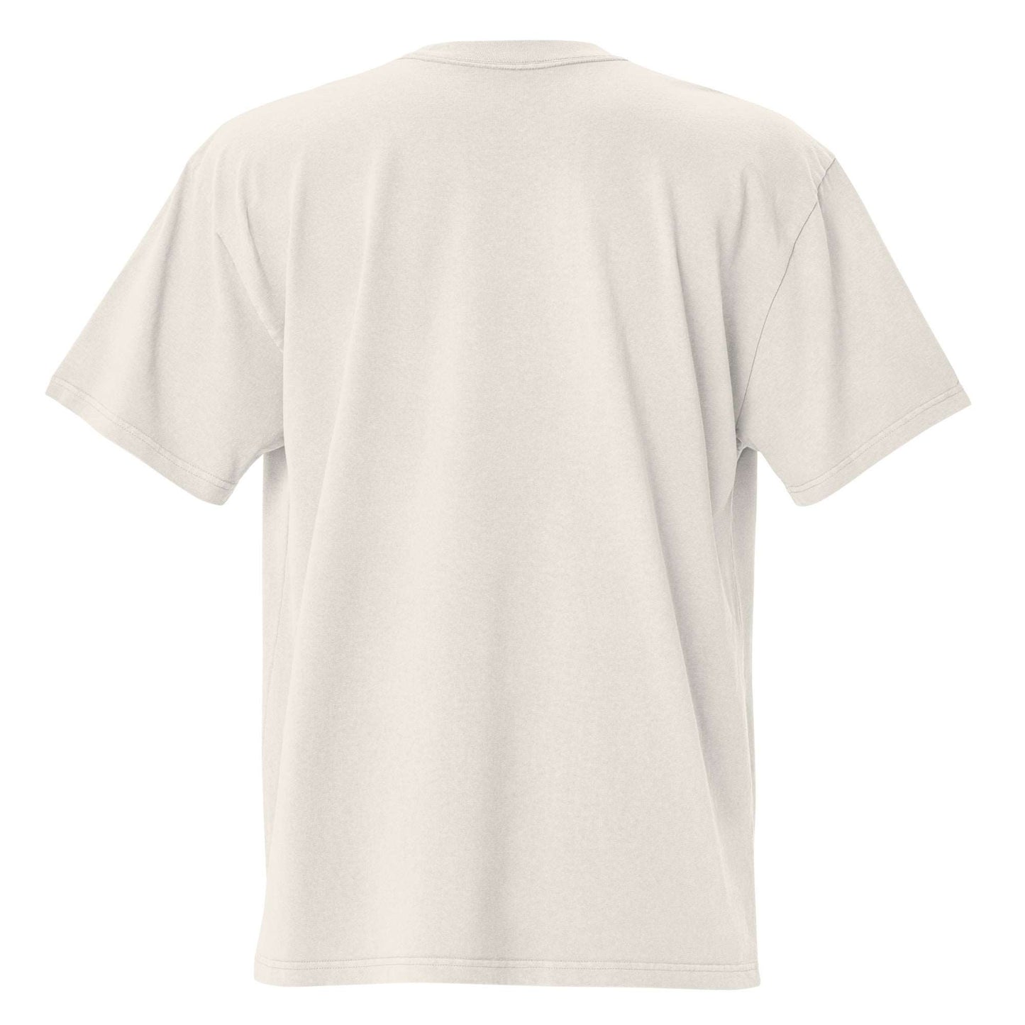 STARSEEDER ORIGINAL | TAKE ME TO YOUR LEADER - Oversized Faded T - Black on Bone