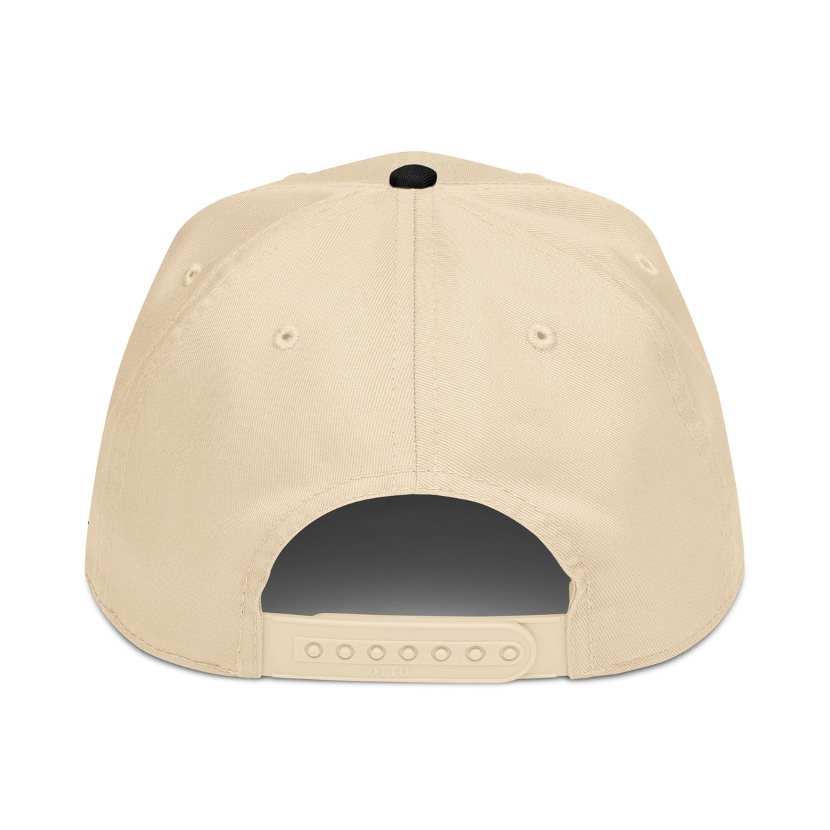 StarSeeder Jay? embroidered 5-panel mid-profile hat in Black/Natural