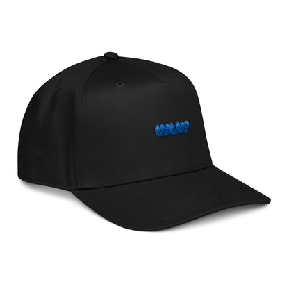 StarSeeder LVL UP embroidered 5-panel mid-profile hat in Black