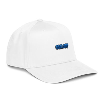 StarSeeder LVL UP embroidered 5-panel mid-profile hat in White